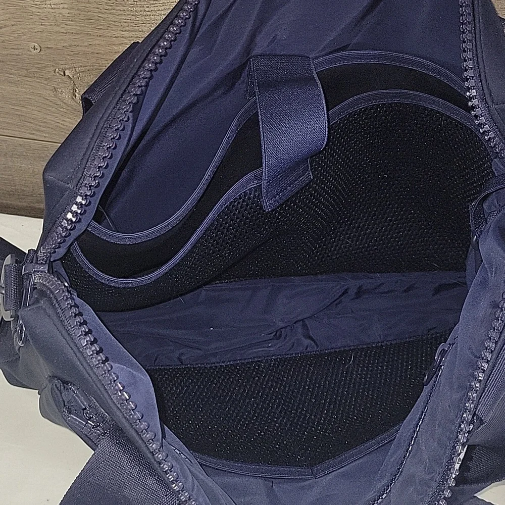 Dagne Dover Navy Blue Laptop Crossbody Business Bag